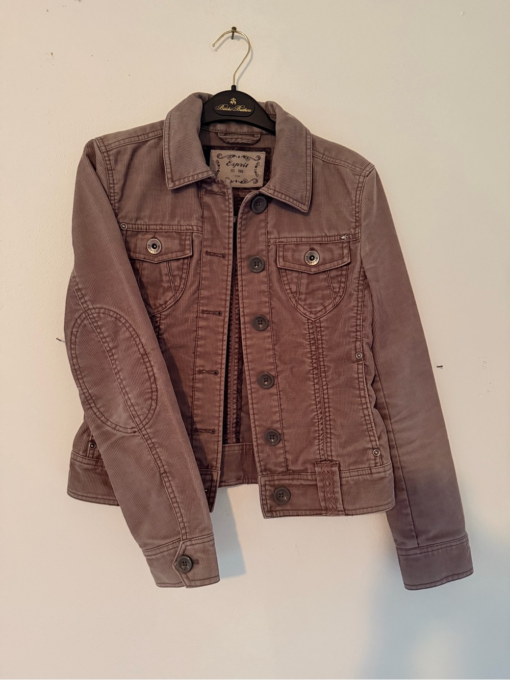 Esprit Women's grey Button-Up Denim Jacket